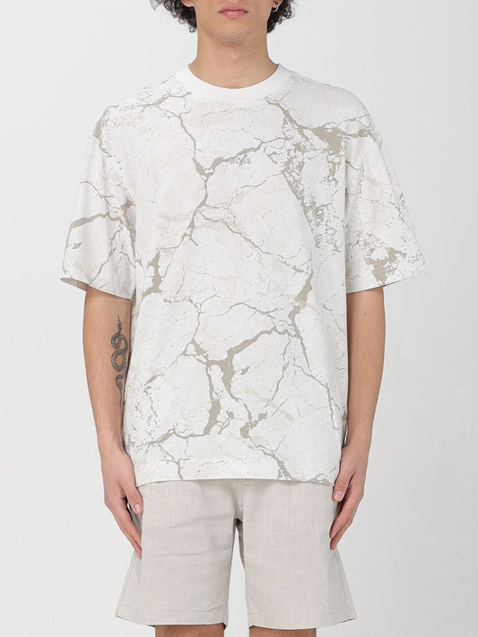 Boss T Shirt Men Sand