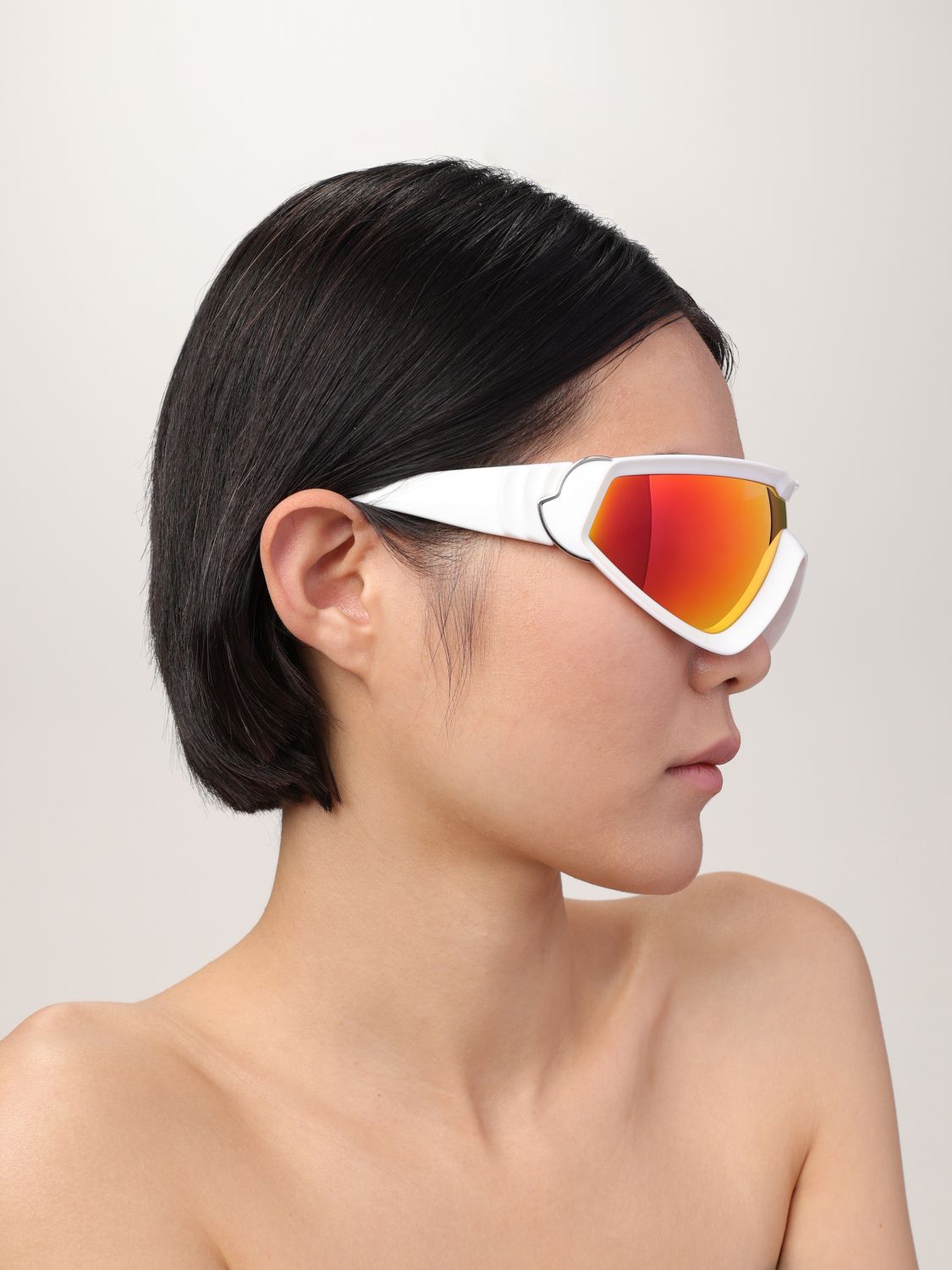 Moncler Sunglasses Woman Orange