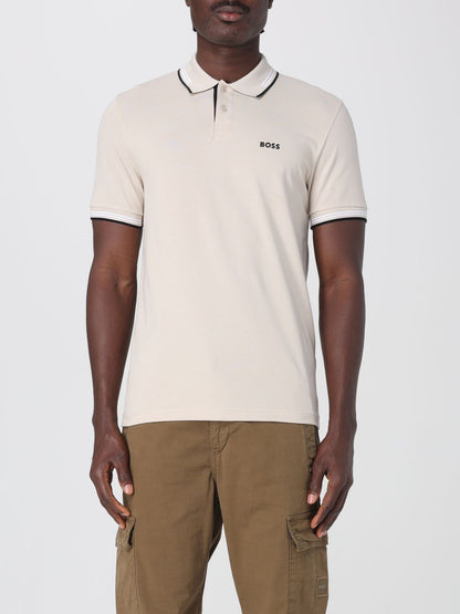 Boss Polo Shirt Men Black