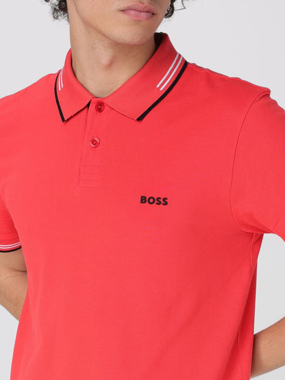 Boss Polo Shirt Men Black