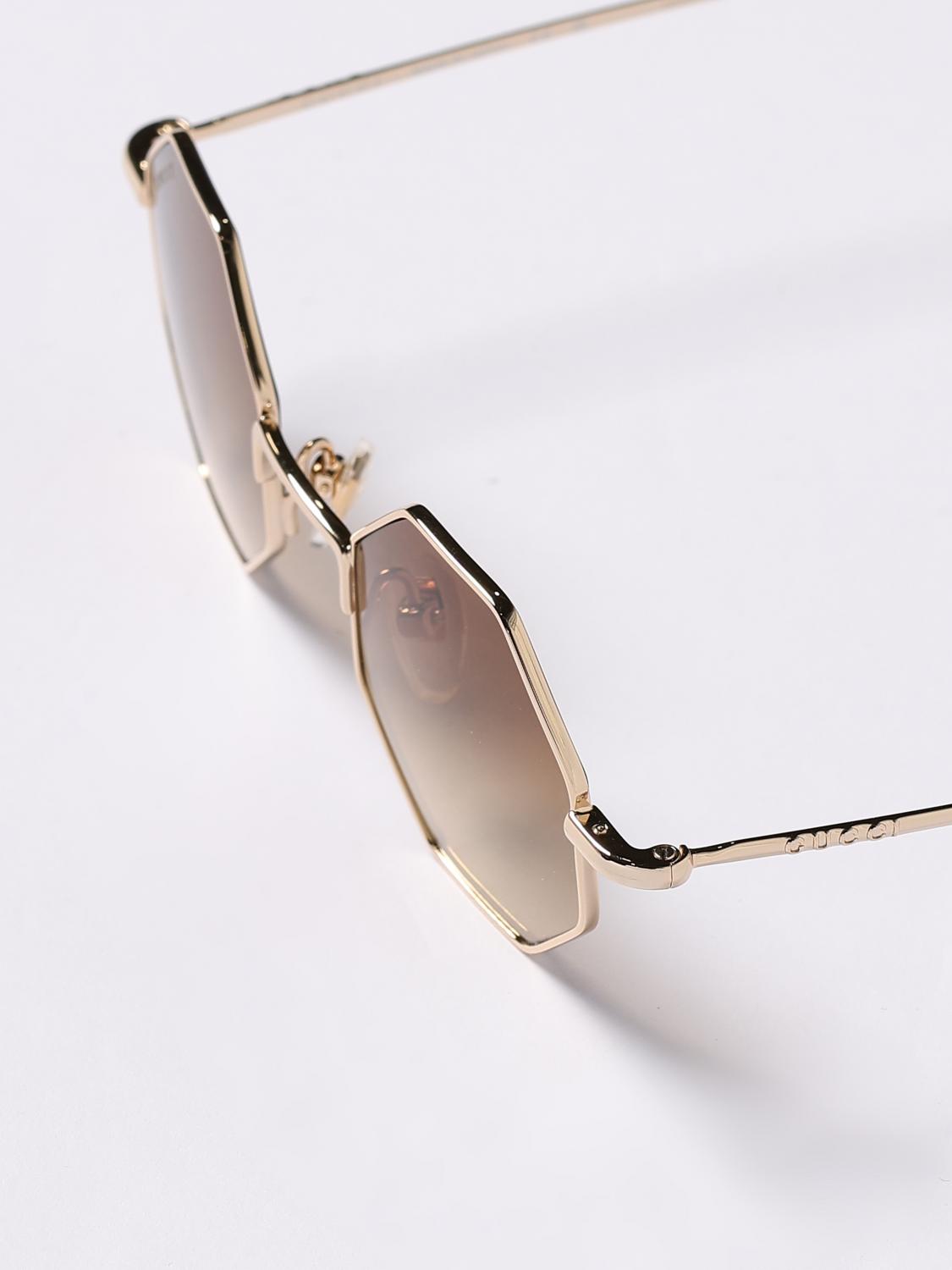 Gucci Sunglasses Woman Gold