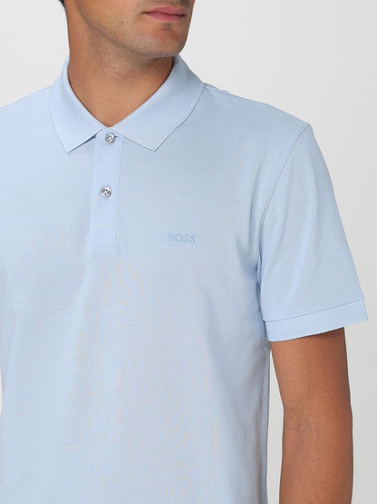 Boss Polo Shirt Men Beige