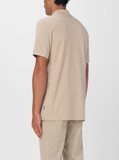 Boss Polo Shirt Men Beige