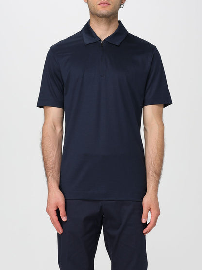Boss Polo Shirt Men Blue