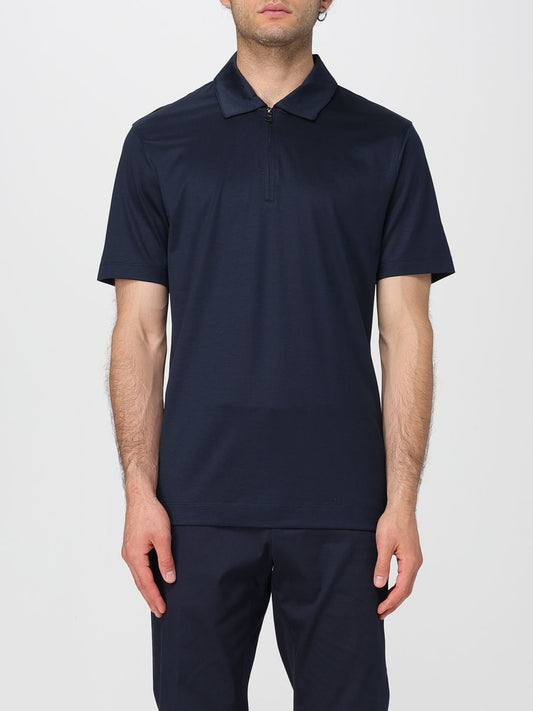 Boss Polo Shirt Men Blue