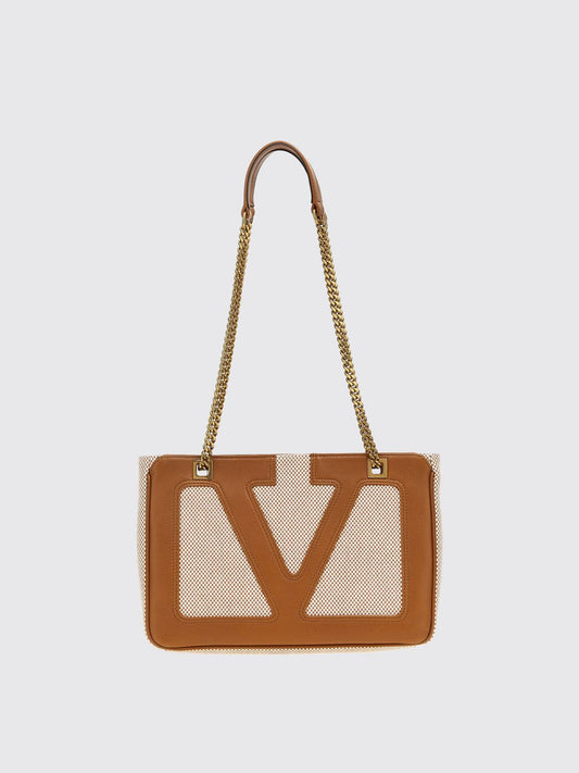 Valentino Tote Bags Woman Natural
