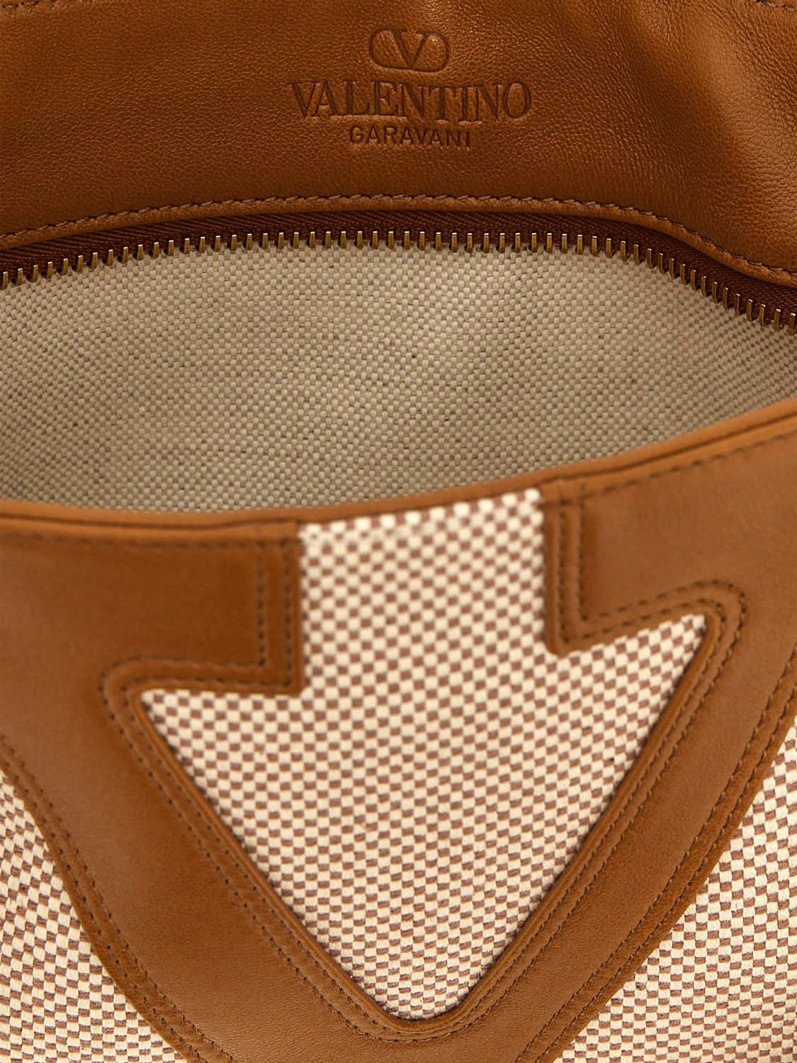 Valentino Tote Bags Woman Natural