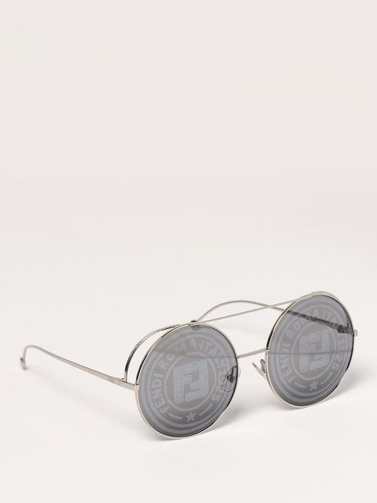 Fendi Sunglasses Woman Silver
