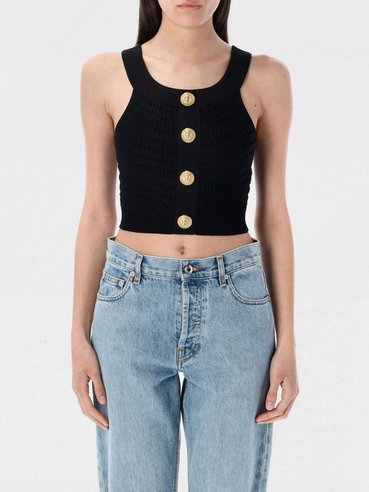 Balmain Top Woman Black