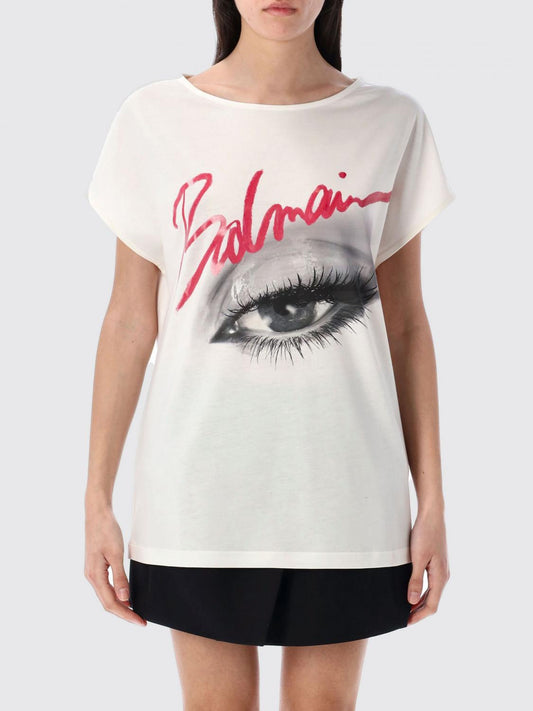 Balmain T Shirt Woman White
