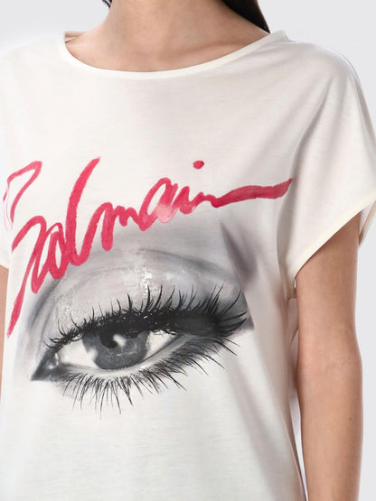 Balmain T Shirt Woman White