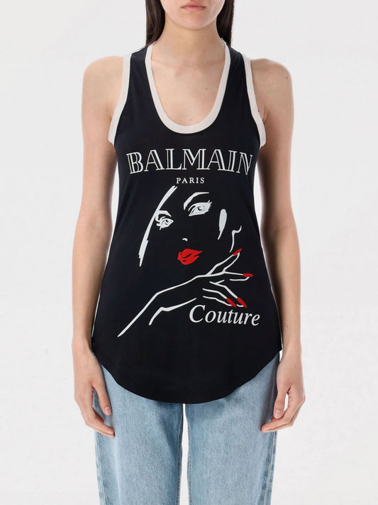 Balmain Top Woman Black
