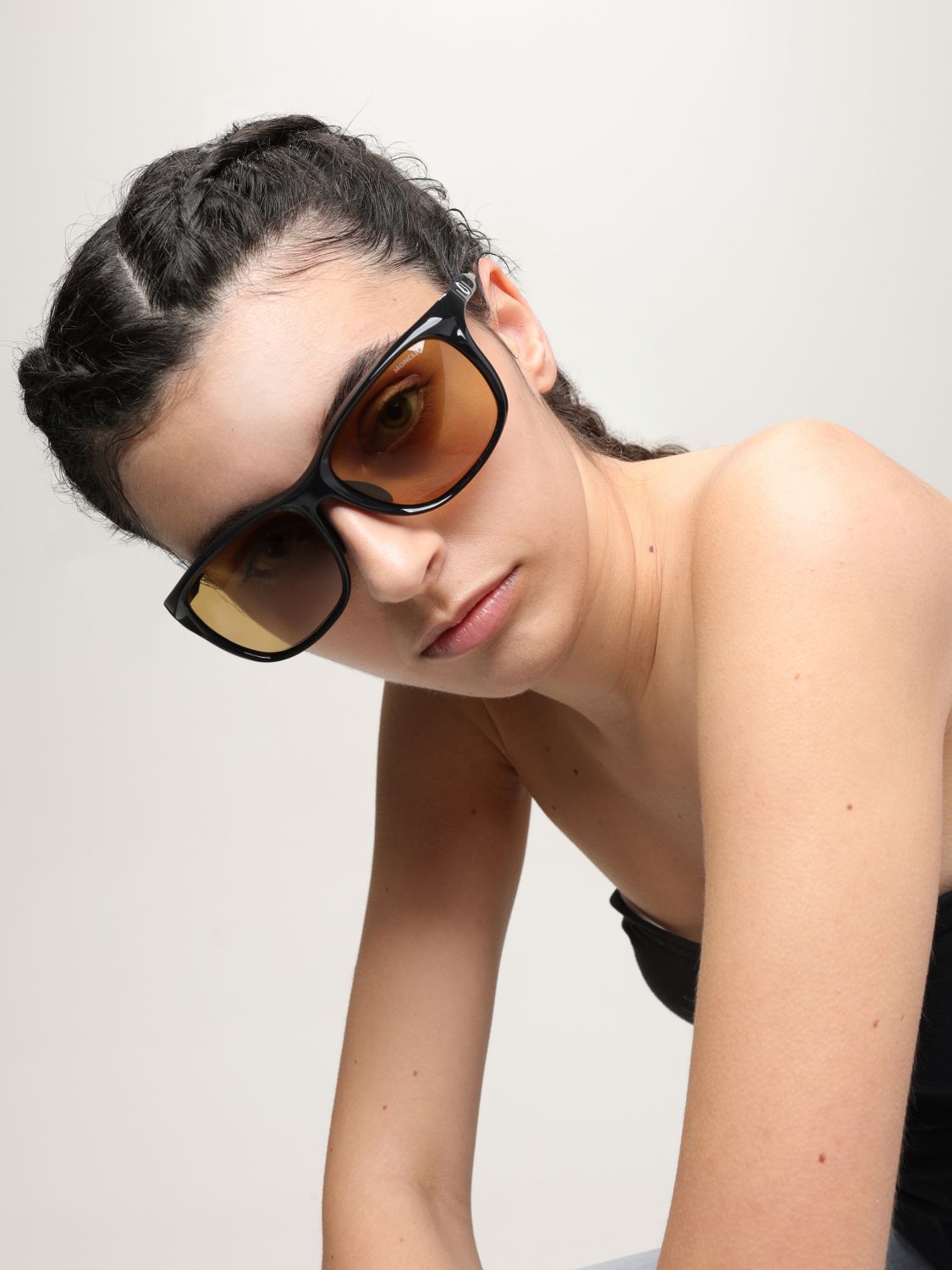 Moncler Sunglasses Woman Black
