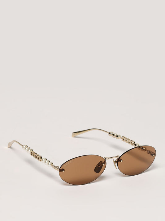 Gucci Sunglasses Woman Gold