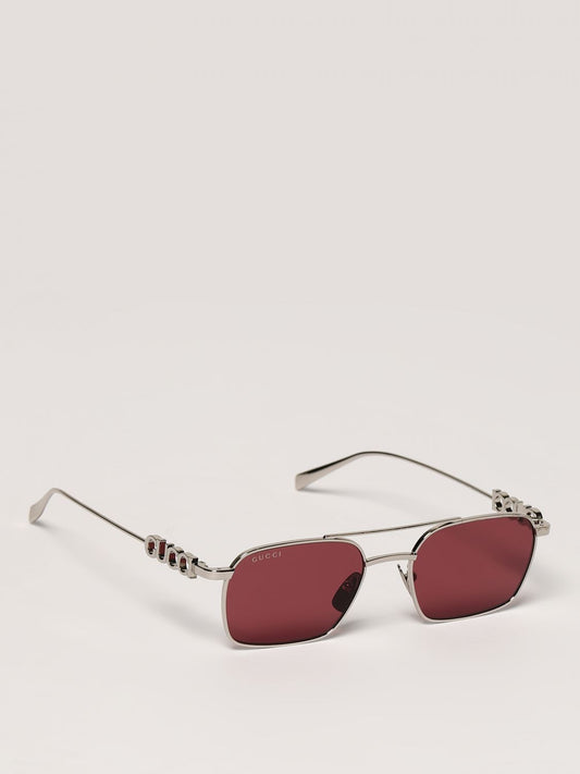 Gucci Sunglasses Woman Silver