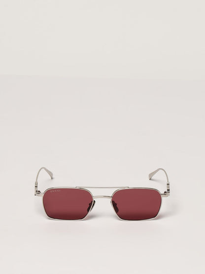 Gucci Sunglasses Woman Silver