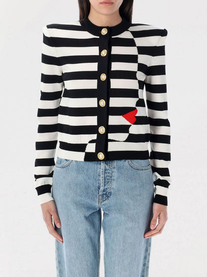 Balmain Cardigan Woman Black