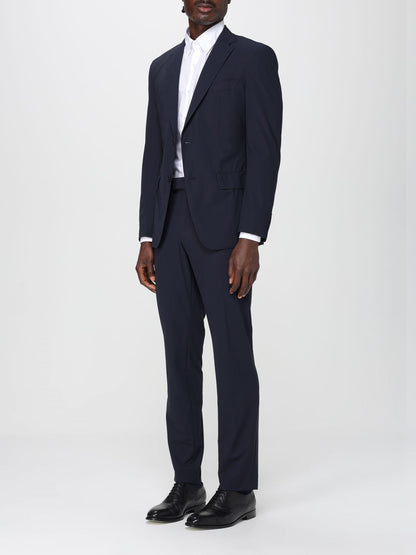 Boss Suit Men Blue