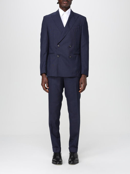 Boss Suit Men Blue