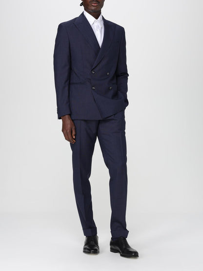 Boss Suit Men Blue