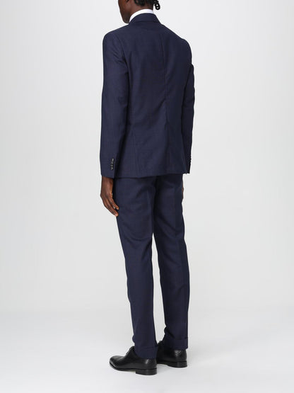 Boss Suit Men Blue