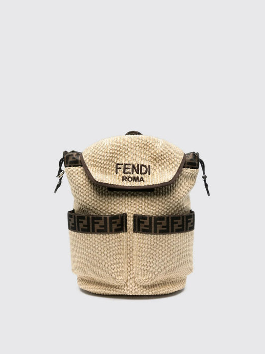 Fendi Duffel Bag Kids Natural