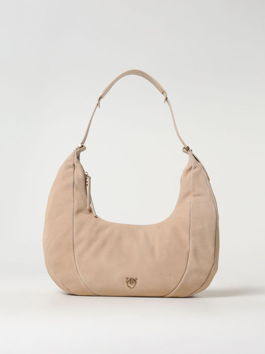 Pinko Shoulder Bag Woman Beige