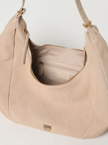 Pinko Shoulder Bag Woman Beige