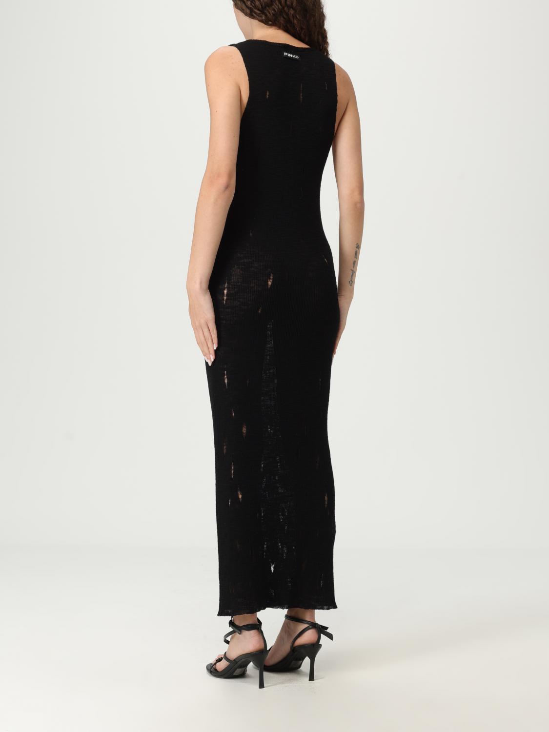 Pinko Dress Woman Black
