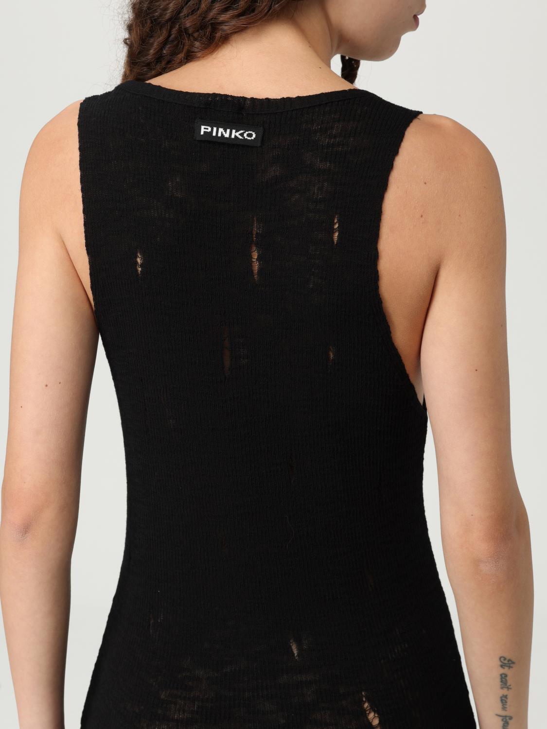 Pinko Dress Woman Black