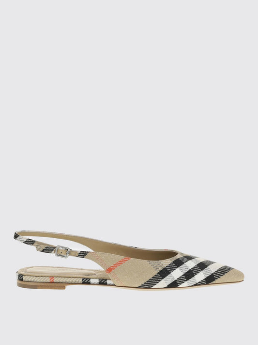 Burberry Ballet Flats Woman Sand