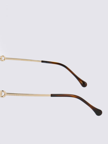 Gucci Sunglasses Woman Gold