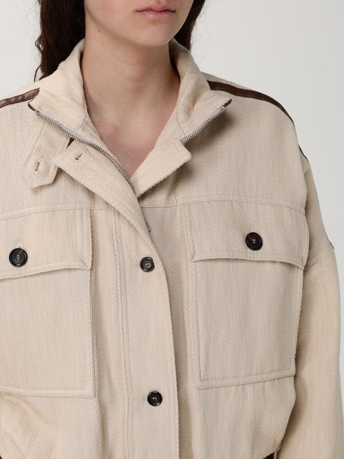 Pinko Jacket Woman Beige