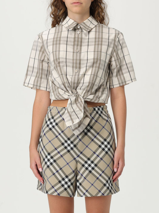 Burberry T Shirt Woman Beige