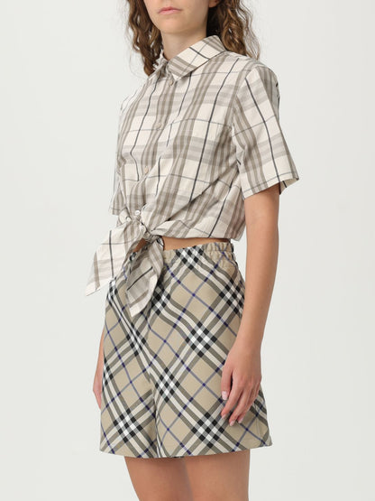 Burberry T Shirt Woman Beige