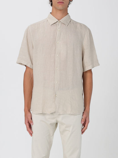Boss Shirt Men Beige