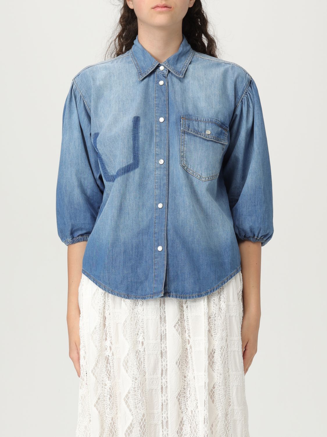 Pinko Shirt Woman Blue