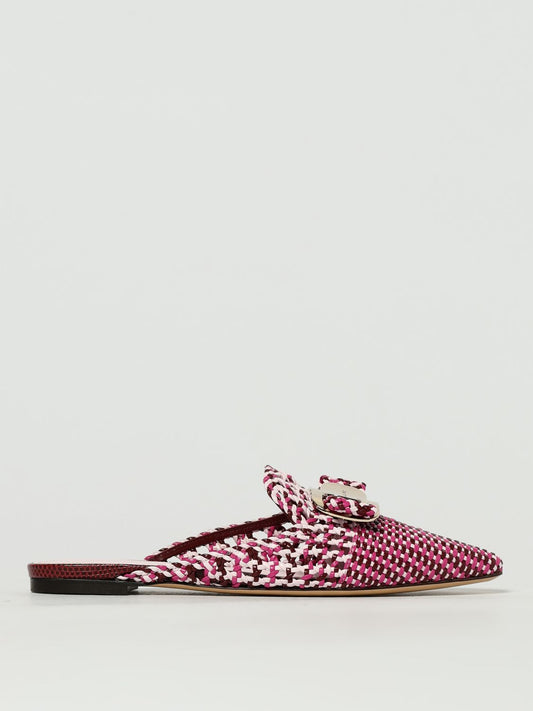 Ferragamo Flat Shoes Woman Burgundy