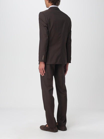Boss Suit Men Brown