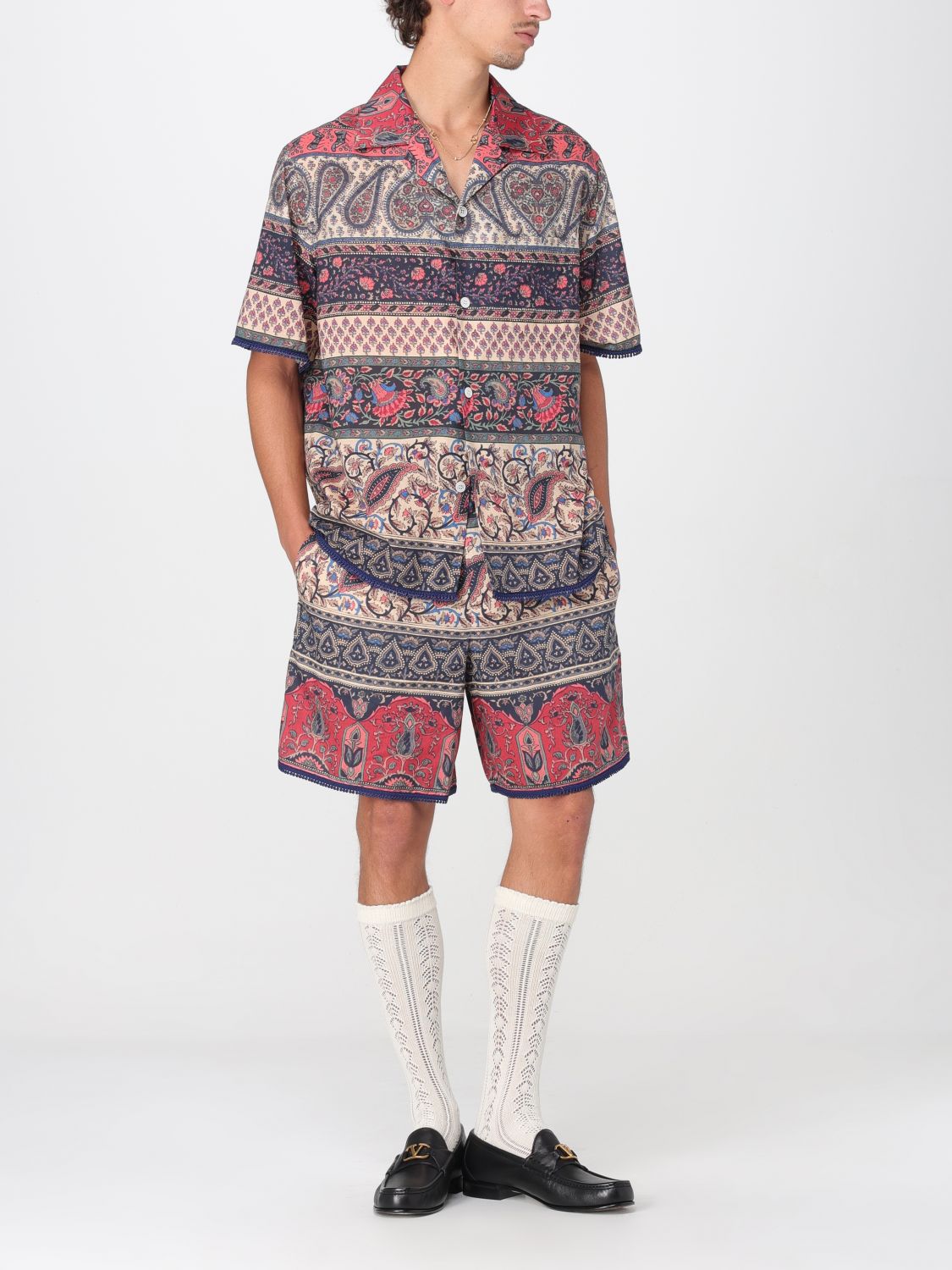 Valentino Short Men Multicolor