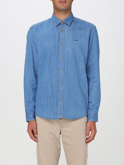 Boss Shirt Men Blue