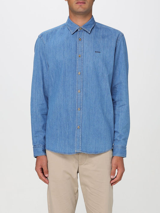 Boss Shirt Men Blue