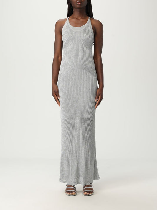 Pinko Dress Woman Grey