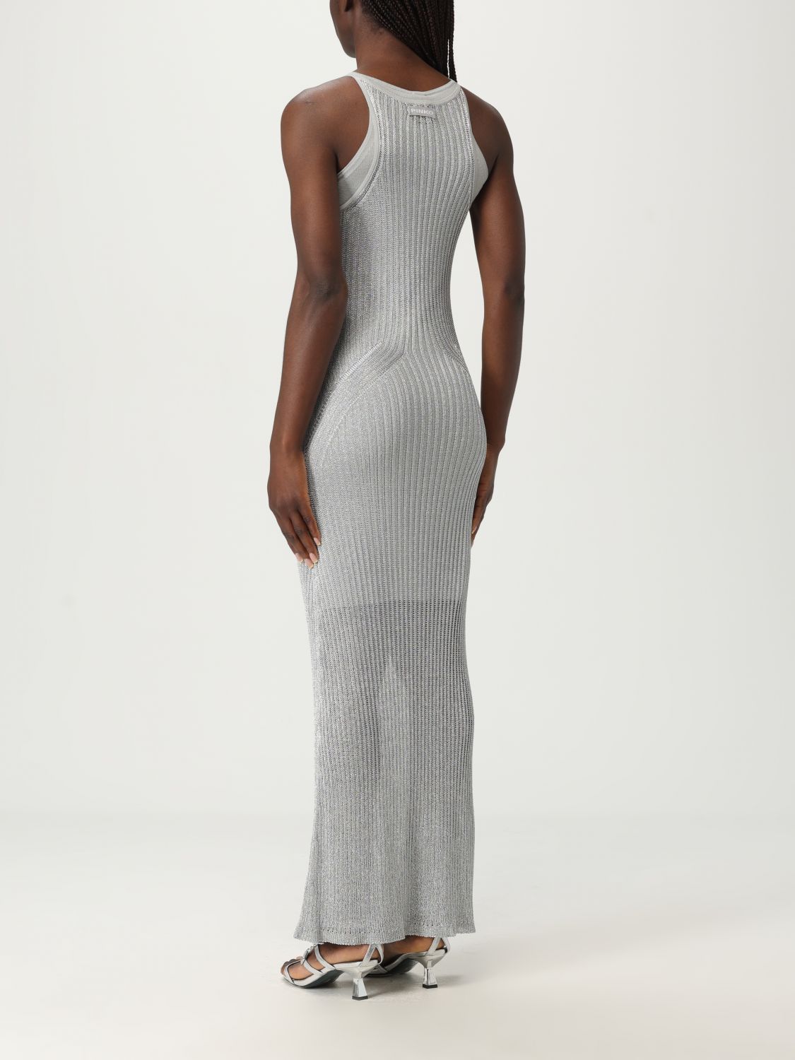 Pinko Dress Woman Grey