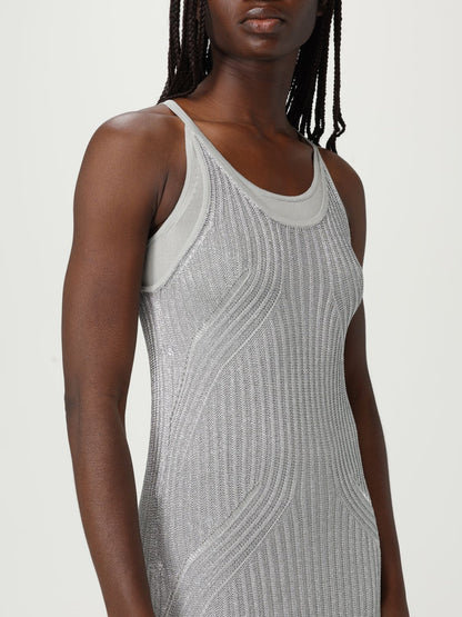 Pinko Dress Woman Grey