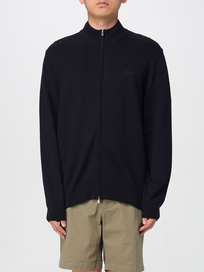 Boss Cardigan Men Blue