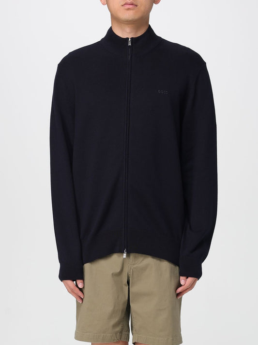 Boss Cardigan Men Blue