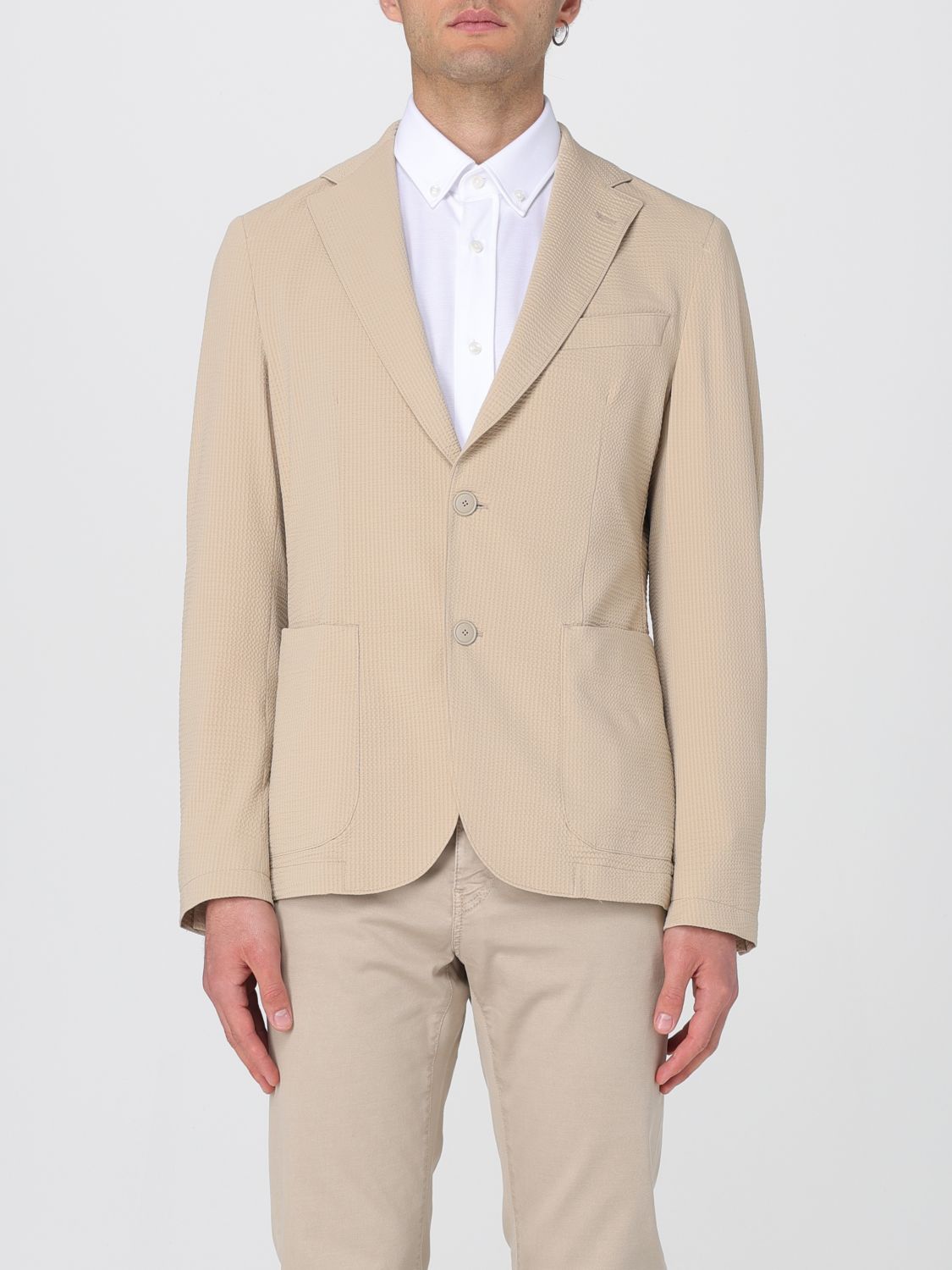 Boss Blazer Men Beige