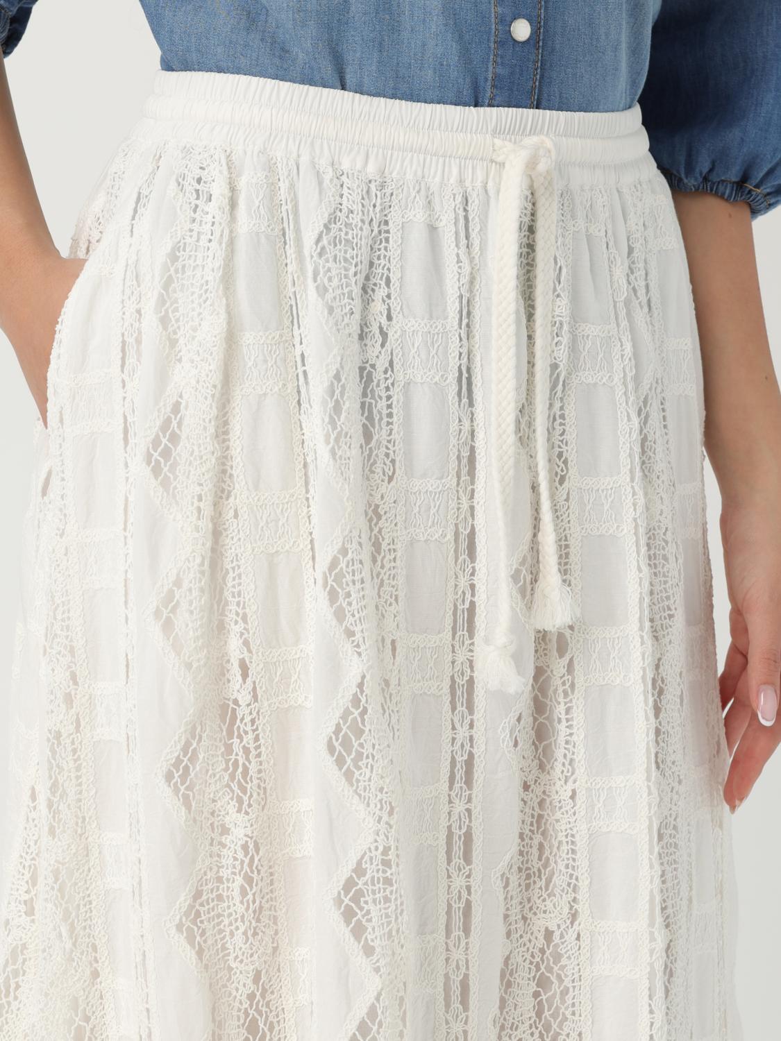 Pinko Skirt Woman White