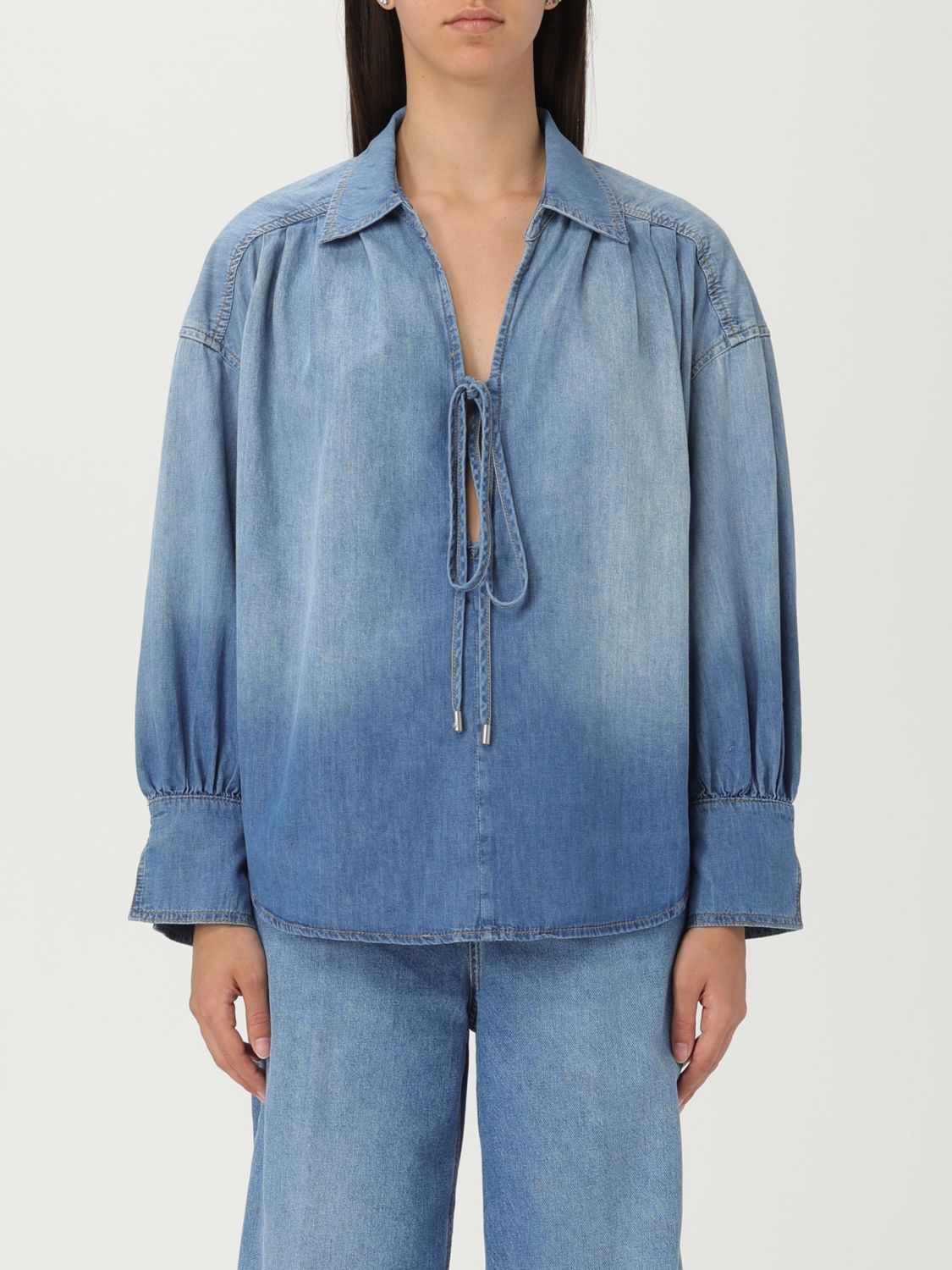 Pinko Top Woman Blue